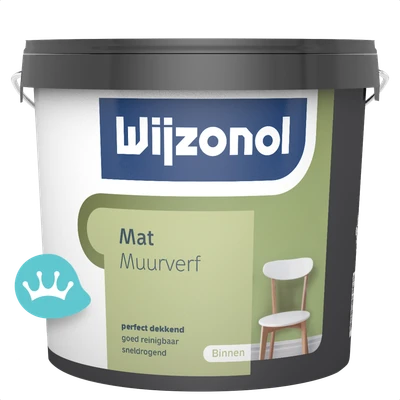 Wijzonol Muurverf Mat Mengkleur 5 liter packshot