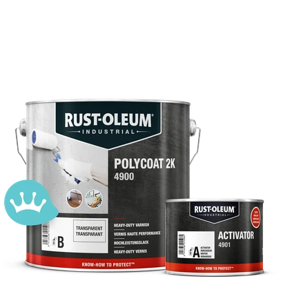 Rust Oleum 4900 Polycoat 2 K Heavy Duty Vernis Hoogglans packshot