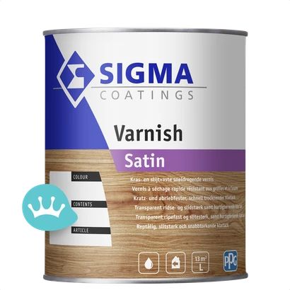 Sigma Varnish Satin 1 liter packshot