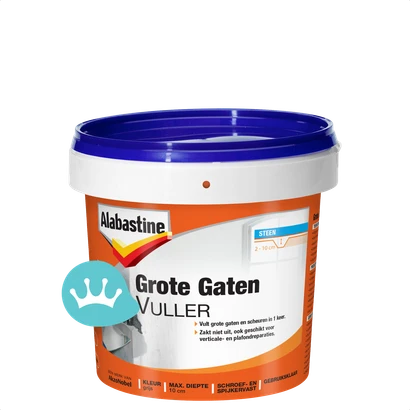 Alabastine Grote Gatenvuller Kant En Klaar 1 Kg packshot