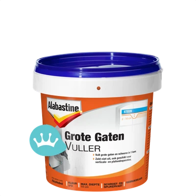 Alabastine Grote Gatenvuller Kant En Klaar 1 Kg packshot