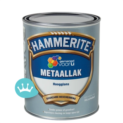 Hammerite Metaallak Hoogglans Mengkleur 1 liter packshot