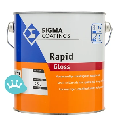 Sigma Rapid Gloss Mengkleur 2,5 liter packshot
