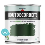 Hermadix Houtdecor Verfbeits Dekkend Donker Groen 750 mililiter packshot