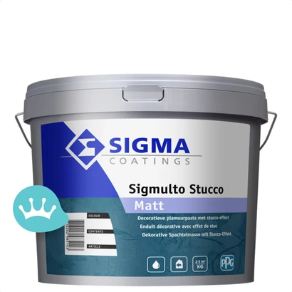 Sigma Sigmulto Stucco Matt Mengkleur 5 Kg packshot