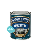 Hammerite Metaallak Structuur Donkergrijs F319 750 mililiter packshot