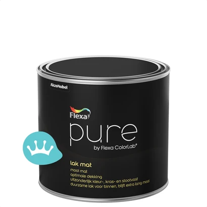 Flexa Pure Lak Mat Mengkleur 500 mililiter packshot