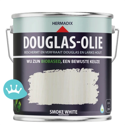 Hermadix Douglas Olie Smoke White 2,5 liter packshot