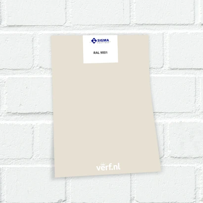 Sigma Colour Sticker Ral 9001