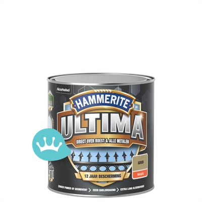 Hammerite Ultima Metallic Goud 250 mililiter packshot