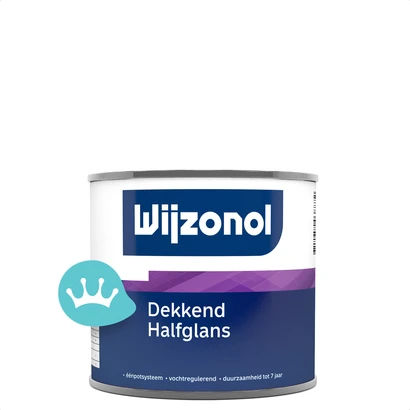 Wijzonol Dekkend Halfglans Mengkleur 500 mililiter packshot