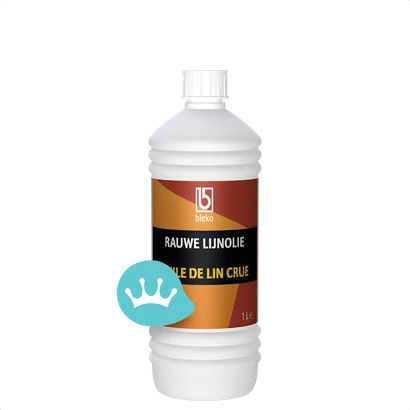 Bleko Lijnolie Rauw 1 liter packshot