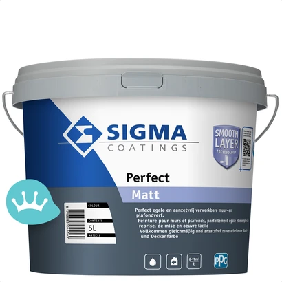 Sigma Perfect Matt 5 liter verpakking