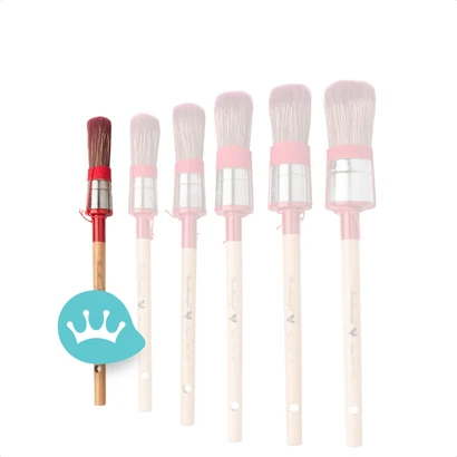 Goudhaantje Patentpuntkwast Aqua Serie 286 10 19 milimeter Breed packshot