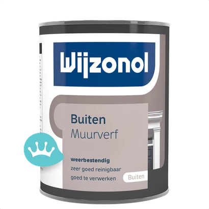 Wijzonol Buiten Muurverf 1 liter packshot